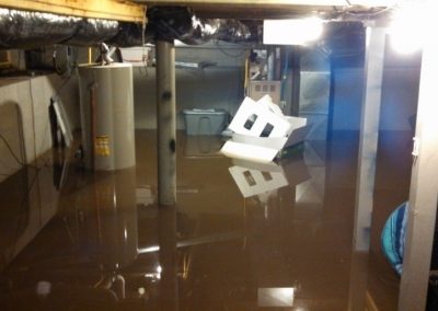 Flooded basement - New York Electrical Inspection Agency