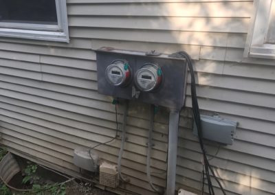 Service wiring - Violation - New York Electrical Inspection Agency