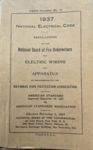 1937 National Electrical Code